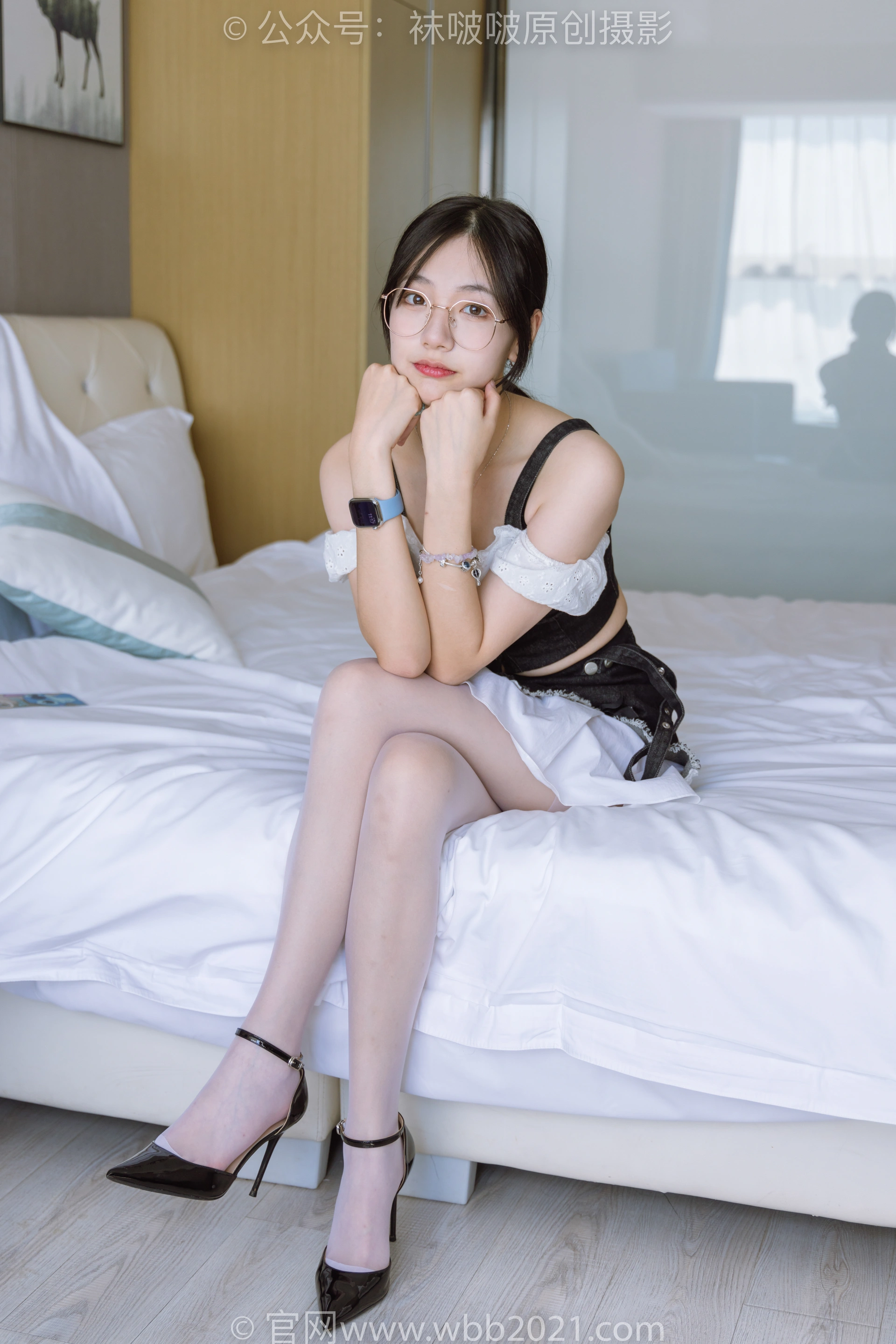 [BoBoSocks袜啵啵]NO.235 小甜豆-两双高跟鞋、白丝 3